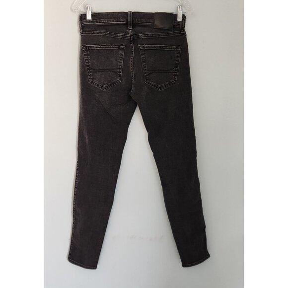 Hollister Jeans Slim Straight Advanced‎ Stretch Black Mens Size 29x32 EUC - Picture 6 of 11